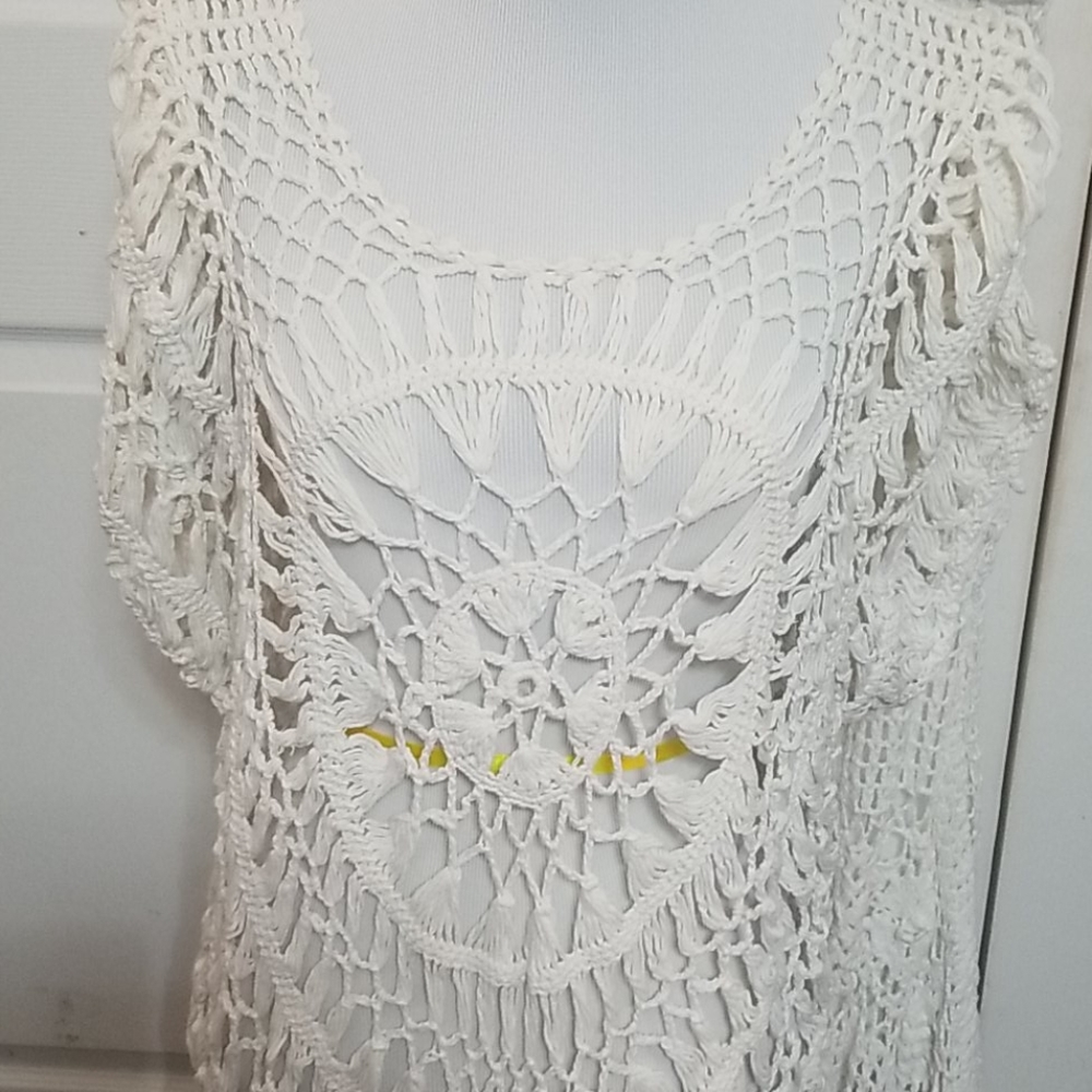 Crochet shirt & skirt
